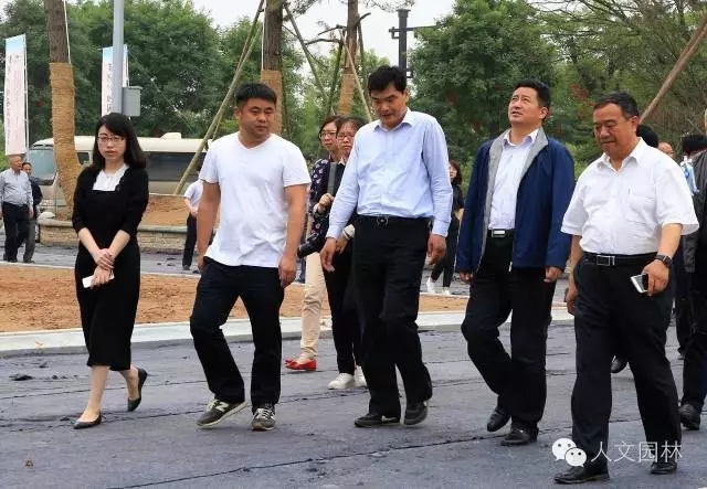 張永祥書記等領導到國家文史公園參觀、考察